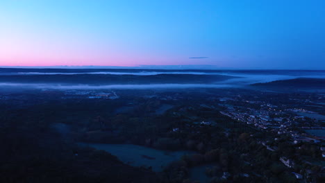 Dawn-over-a-valley-Gard-France-mysterious-atmosphere-morning-fog-Gard-Uzes
